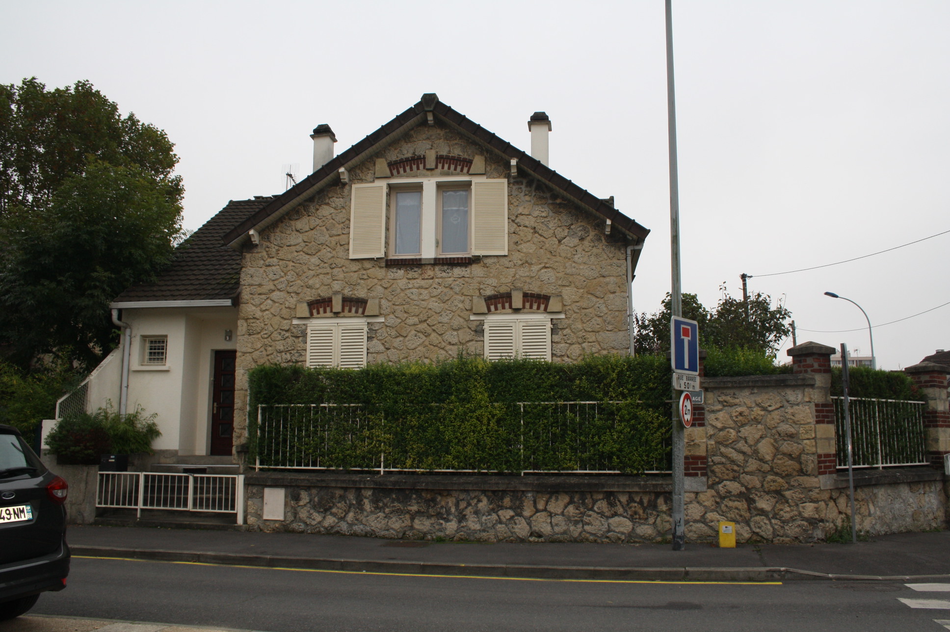 MAISON PÉRIURBAINE DE L’ENTRE-DEUX GUERRES Caue 95 conseil architecture france 